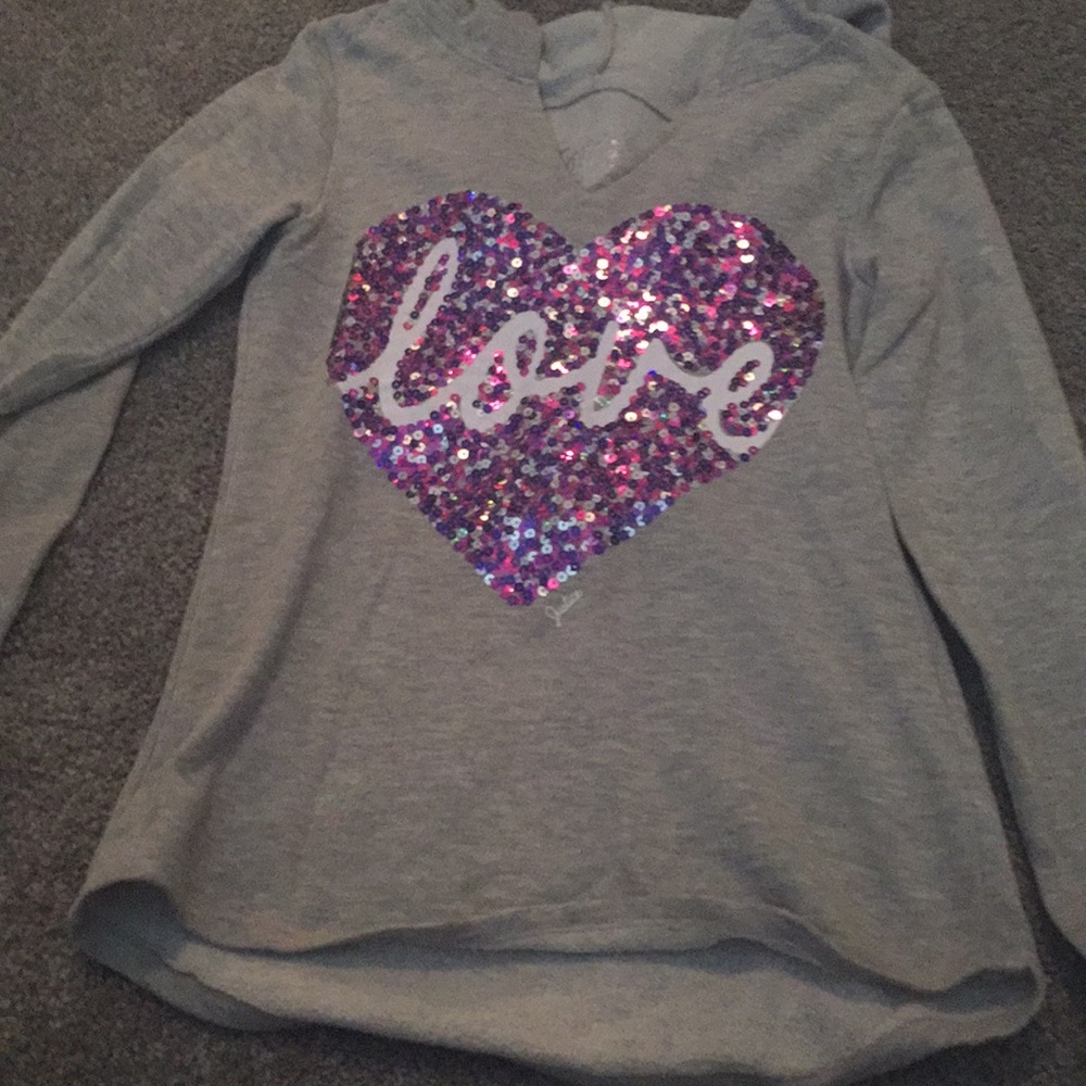 Justice size 8 sweater